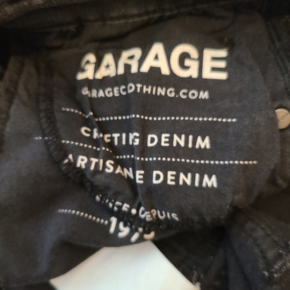 Garage Retro High Waist Jegging‎ Dark Gray Sz 3 - Picture 2 of 6